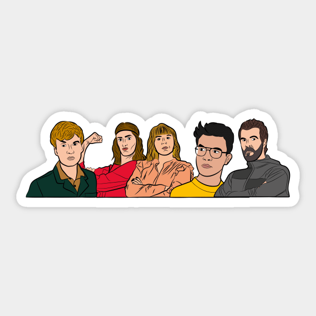 Taskmaster - Series 7 Cast Sticker by MarinaMenezzes